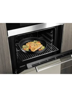 Tefal Kochgeschirr<3tlg. Pfannen-Set "Black Stone" in Schwarz