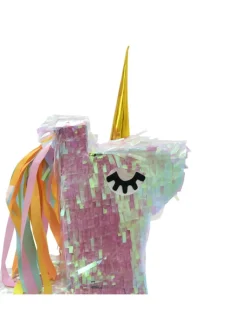 relaxdays Partyzubehör & -Dekoration<3-tlg. Pinata Set "Einhorn" in Bunt