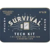 Gentlemen's Hardware Technikzubehör<4tlg. Reiseset "Survival Tech Kit" in Blau/ Weiß