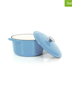 Echtwerk Kochgeschirr<2tlg. Schmortopf-Set in Hellblau - Ø 23,2 cm