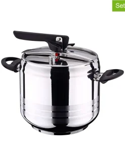 Bergner Kochgeschirr<2tlg. Schnellkochtopf-Set "San Ignacio" in Silber/ Schwarz - Ø 22 cm