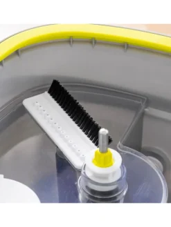 InnovaGoods Weitere Haushaltshelfer<4tlg. Selbstreinigender Drehmopp-Set in Helllgrau