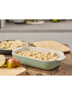 KitchenAid Kochgeschirr<2tlg. Set: Auflaufform in Grün - 1,9 l