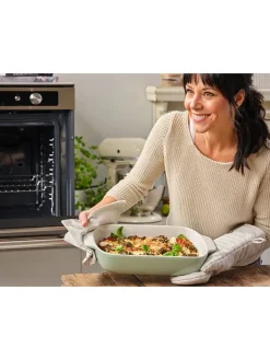 KitchenAid Kochgeschirr<2tlg. Set: Auflaufform in Grün - 1,9 l