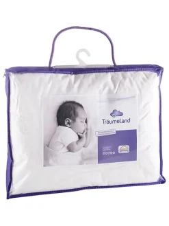 Träumeland Kindermöbel<2tlg. Set: Bettdecke und Kissen "Märchenweich" in Weiß