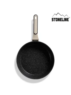 Stoneline Kochgeschirr<2tlg. Set: Bratpfanne in Beige - Ø 28 cm