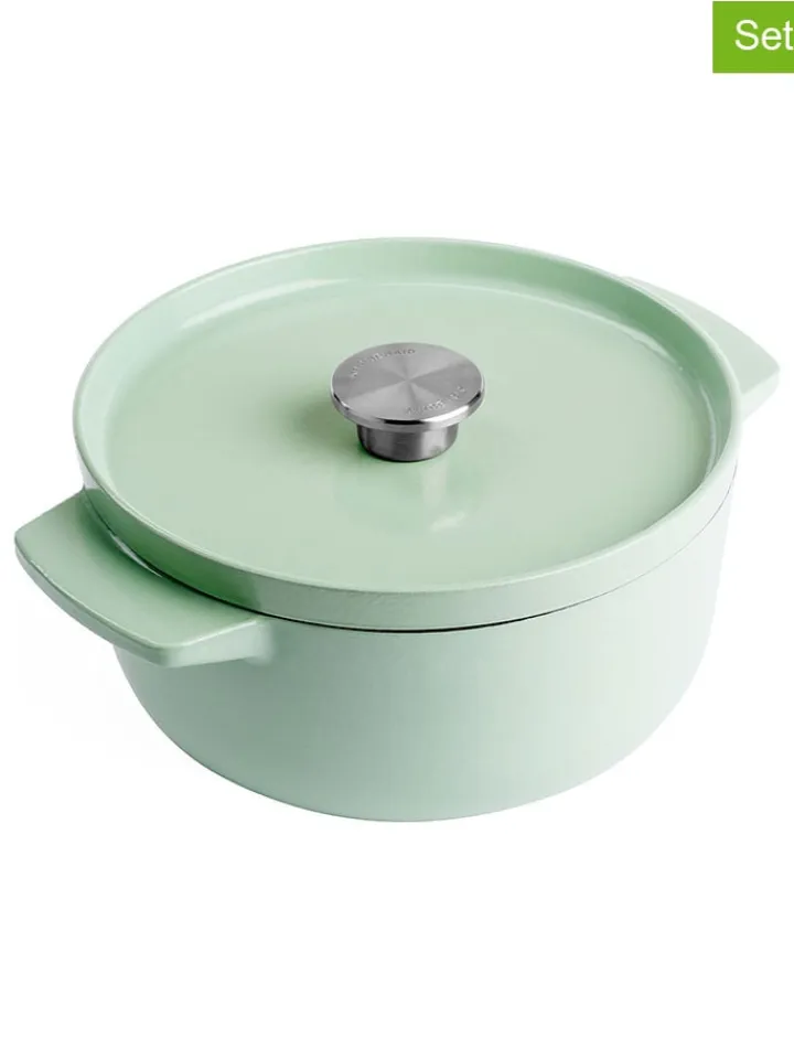 KitchenAid Kochgeschirr<2tlg. Set: Bräter in Mint - 3,3 l