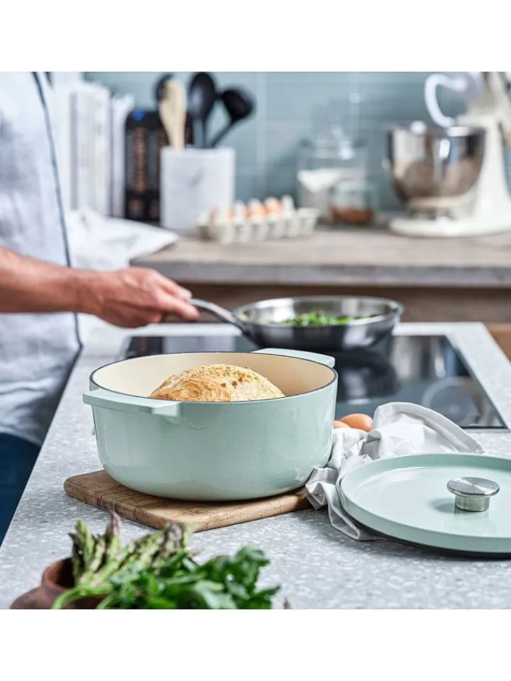 KitchenAid Kochgeschirr<2tlg. Set: Bräter in Mint - 3,3 l