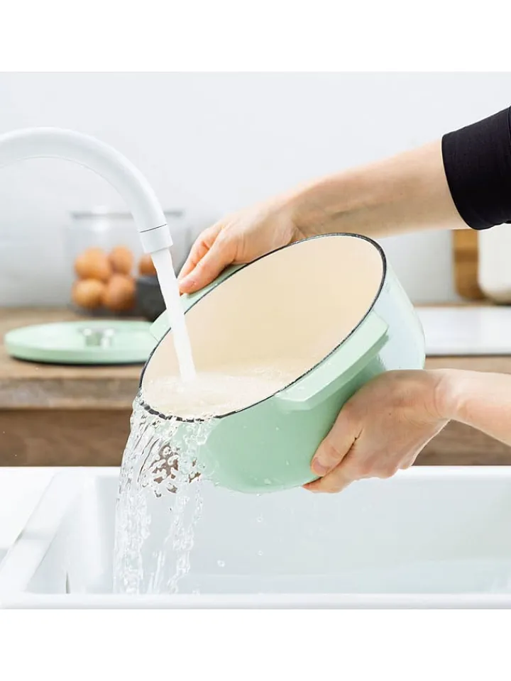 KitchenAid Kochgeschirr<2tlg. Set: Bräter in Mint - 3,3 l