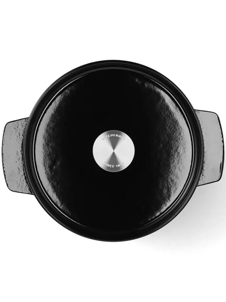 KitchenAid Kochgeschirr<2tlg. Set: Bräter in Schwarz - 3,3 l