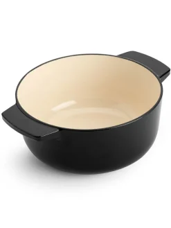 KitchenAid Kochgeschirr<2tlg. Set: Bräter in Schwarz - 3,3 l
