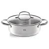 Fissler Kochgeschirr<2tlg. Set: Edelstahl-Bratentopf "Copenhagen" - Ø 20 cm