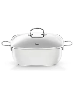 Fissler Kochgeschirr<2tlg. Set: Edelstahl-Bräter "Secural®" - Ø 28 cm