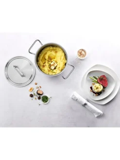 Zwilling Kochgeschirr<2tlg. Set: Edelstahl-Kochtopf "Pro S" - Ø 16 cm