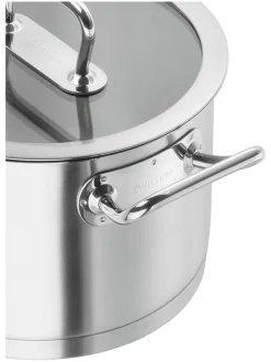 Zwilling Kochgeschirr<2tlg. Set: Edelstahl-Kochtopf ''Pro'' - 4,3 l