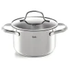 Fissler Kochgeschirr<2tlg. Set: Edelstahl-Kochtopf "Copenhagen" - Ø 16 cm