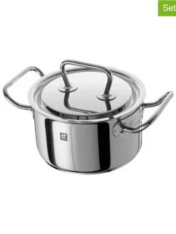 Zwilling Kochgeschirr<2tlg. Set: Edelstahl-Kochtopf ''Twin'' - 2 l