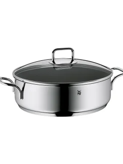 WMF Kochgeschirr<2tlg. Set: Edelstahl-Schmorpfanne - 5 l