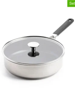 KitchenAid Kochgeschirr<2tlg. Set: Edelstahl-Schmorpfanne "Classic" - Ø 26 cm