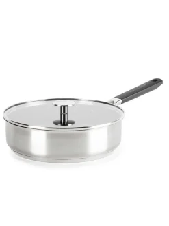 KitchenAid Kochgeschirr<2tlg. Set: Edelstahl-Schmorpfanne "Classic" - Ø 26 cm