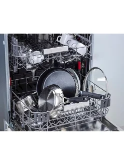 KitchenAid Kochgeschirr<2tlg. Set: Edelstahl-Schmorpfanne "Classic" - Ø 26 cm