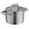 WMF Kochgeschirr<2tlg. Set: Edelstahl-Topf mit Deckel "Comfort Line" - Ø 16 cm