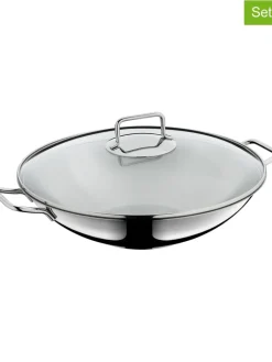 WMF Kochgeschirr<2tlg. Set: Edelstahl-Wok "Macao" - Ø 36 cm