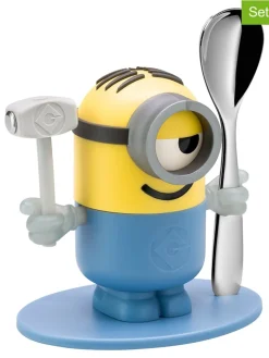 WMF Koch- & Backutensilien<3tlg. Set: Eierbecher, Eierlöffel und Hämmerchen "MINIONS®" - ab 3 Jahren
