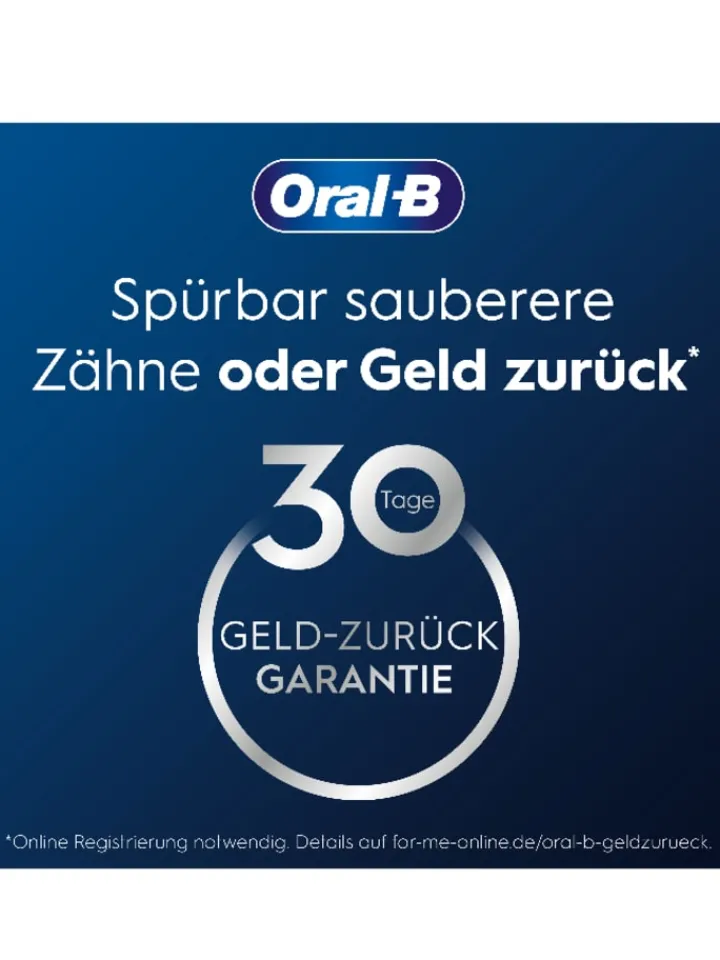 Oral-B Technik|Zahn & Mundpflege<2tlg. Set: Elektr. Zahnbürsten "iO Series 3" in Schwarz/ Hellblau