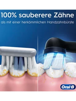 Oral-B Zahn & Mundpflege<2tlg. Set: Elektr. Zahnbürsten "iO Series 2" in Schwarz/Grün