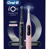 Oral-B Technik|Zahn & Mundpflege<2tlg. Set: Elektr. Zahnbürsten " iO Series 6" in Rosa/ Schwarz