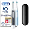 Oral-B Technik|Zahn & Mundpflege<2tlg. Set: Elektr. Zahnbürsten "iO Series 3" in Schwarz/ Hellblau