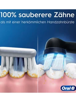 Oral-B Zahn & Mundpflege<2tlg. Set: Elektr. Zahnbürsten "iO Series 2" in Schwarz/Rosa