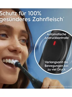 Oral-B Zahn & Mundpflege<2tlg. Set: Elektr. Zahnbürsten "iO Series 2" in Schwarz/Rosa