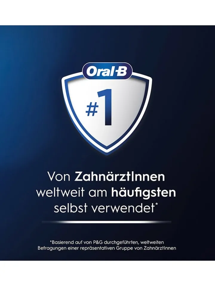 Oral-B Zahn & Mundpflege<2tlg. Set: Elektr. Zahnbürsten "iO Series 2" in Schwarz/Rosa