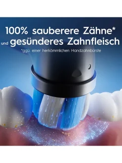 Oral-B Technik|Zahn & Mundpflege<2tlg. Set: Elektr. Zahnbürsten "iO Series 5" in Weiß/ Schwarz
