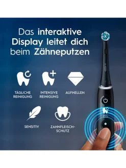 Oral-B Technik|Zahn & Mundpflege<2tlg. Set: Elektr. Zahnbürsten " iO Series 6" in Rosa/ Schwarz