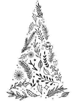 Securit Weitere Haushaltshelfer<3tlg. Set: Fensterschablonen "Christmas" und Kreidemarker - (B)42 x (H)59,4 cm