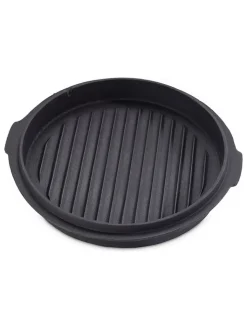 Echtwerk Grillen|Küchenelektronik<2tlg. Set: Feuertopf in Schwarz - 7,6 l