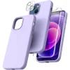 SWEET ACCESS Smartphones & Zubehör<3tlg. Set: Full-Body-Case für iPhone 15 Pro in Lila