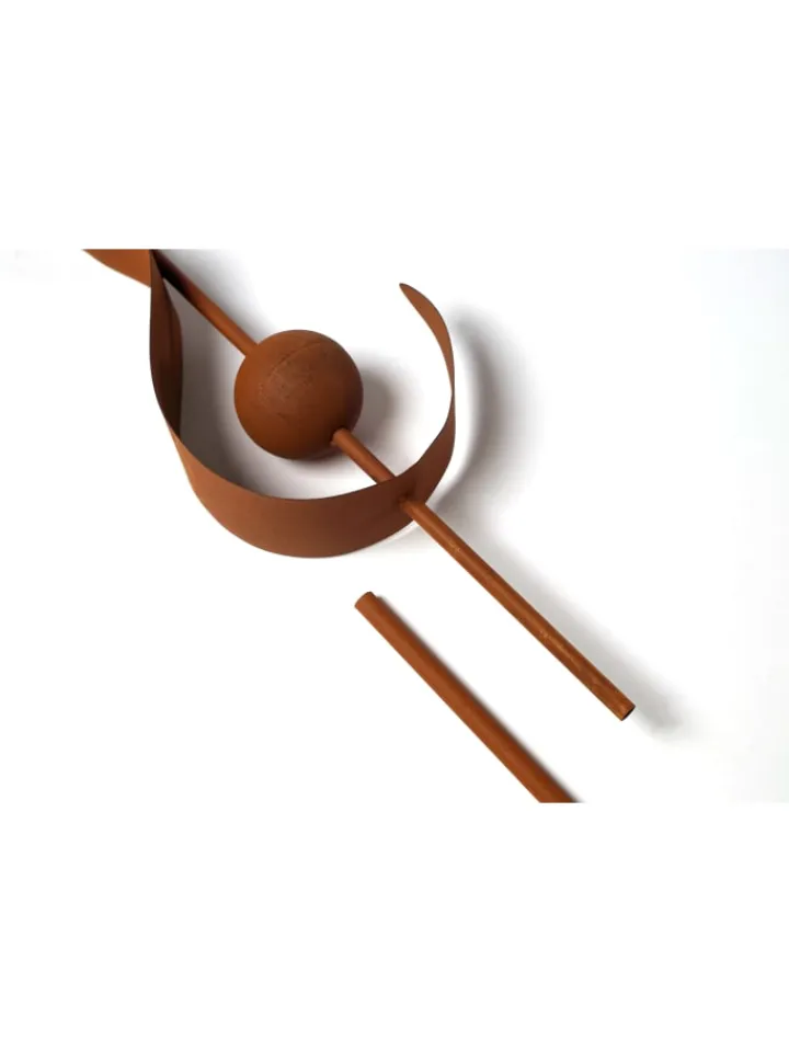 kobolo Gartendekoration<3tlg. Set Gartendekoration RUSTY52 in Braun
