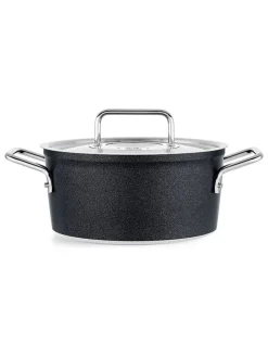 Fissler Kochgeschirr<2tlg. Set: Kochtopf "Adamant®" in Schwarz - Ø 18 cm