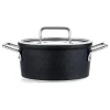 Fissler Kochgeschirr<2tlg. Set: Kochtopf "Adamant®" in Schwarz - Ø 18 cm