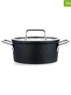 Fissler Kochgeschirr<2tlg. Set: Kochtopf "Adamant®" in Schwarz - Ø 18 cm