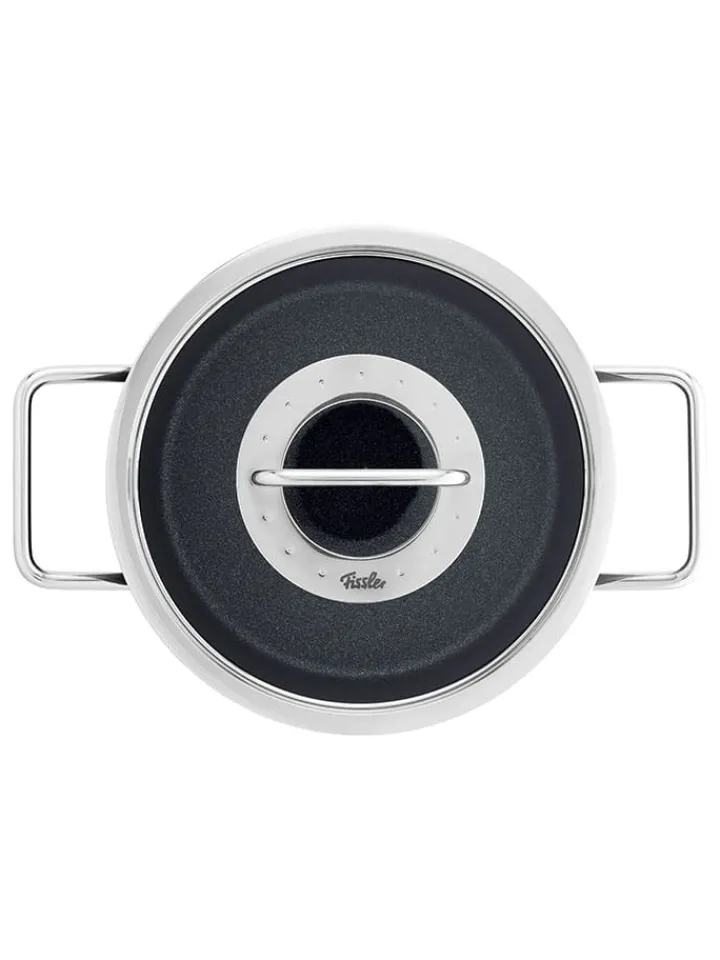 Fissler Kochgeschirr<2tlg. Set: Kochtopf "Adamant®" in Schwarz - Ø 18 cm