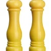 Echtwerk Koch- & Backutensilien|Gedeckter Tisch<2tlg. Set: Salz- & Pfeffermühle in Gelb - (H)21 x Ø 6 cm