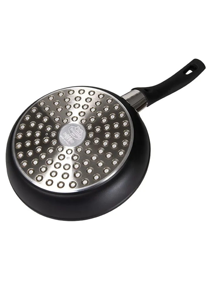 Ballarini Kochgeschirr<2tlg. Set: Schmorpfanne "Bari" in Schwarz - Ø 28 cm