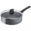 Tefal Kochgeschirr<2tlg. Set: Schmorpfanne "Healthy Chef" in Grau - Ø 24 cm