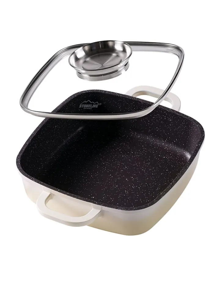 Stoneline Kochgeschirr<2tlg. Set: Servierpfanne - (L)20 x (B)20 cm