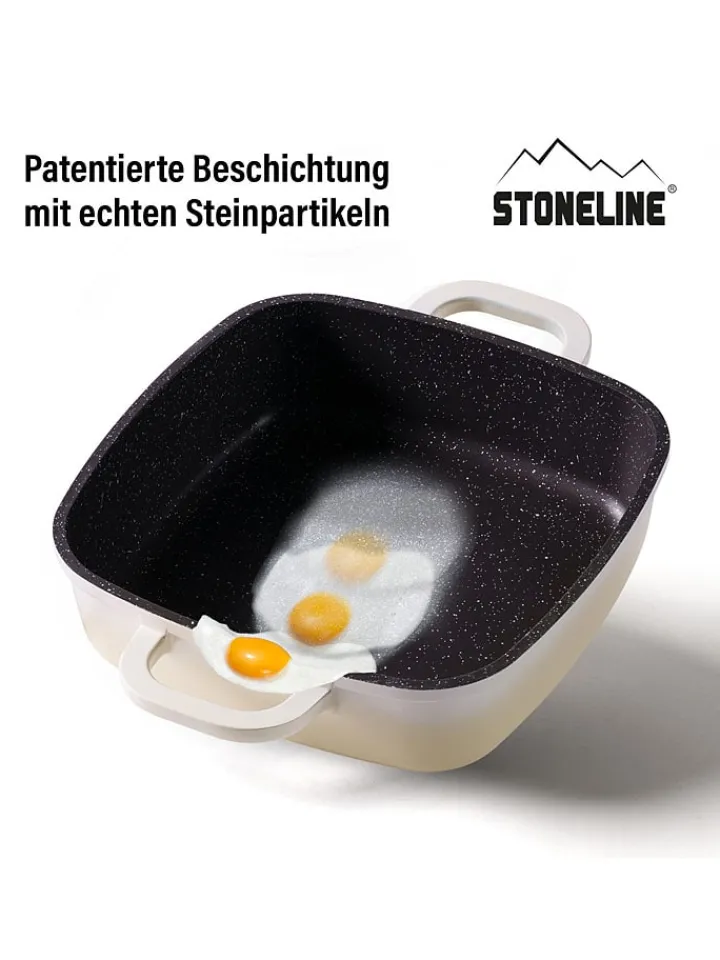 Stoneline Kochgeschirr<2tlg. Set: Servierpfanne - (L)20 x (B)20 cm